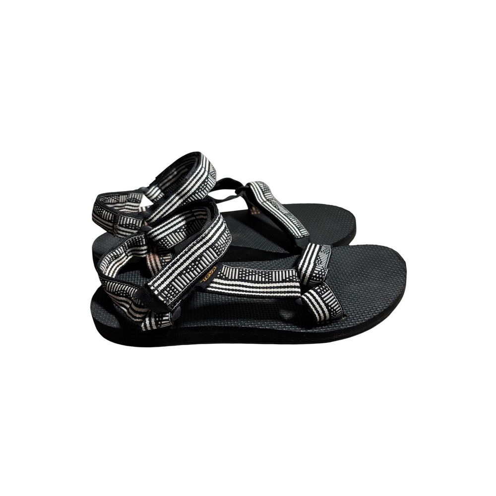 Teva Original Universal Sandals Women 8 Geometric Strappy Hiking Gorpcore Trails